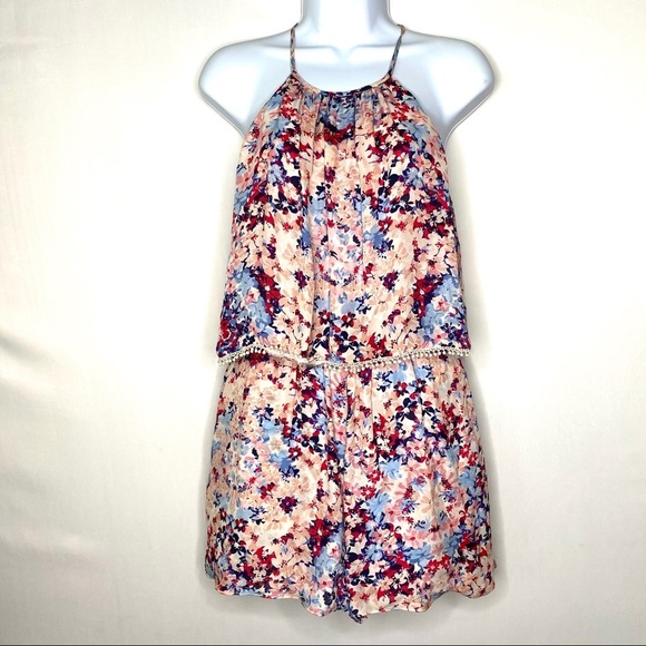 PARKER Romper Catamaran Floral Silk Shorts Jumpsuit XS - Picture 5 of 16